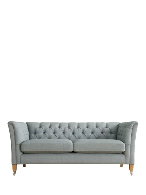 Laura Ashley Chatsworth Small 2 Seater Sofa, Oak Leg - image 1