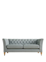 Laura Ashley Chatsworth Small 2 Seater Sofa, Oak Leg