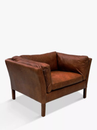 Halo Groucho Leather Armchair - thumbnail 3