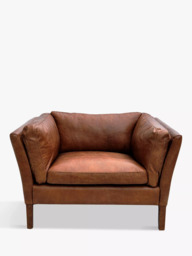Halo Groucho Leather Armchair