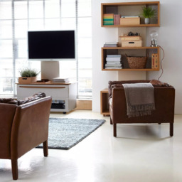 Halo Groucho Leather Armchair - thumbnail 6