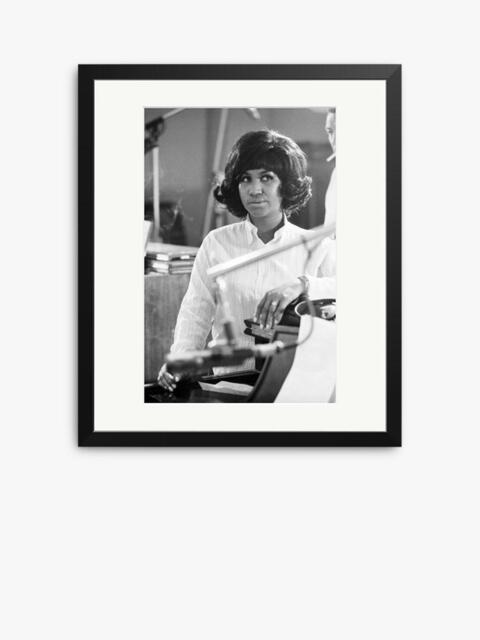 Sonic Editions Aretha Franklin 1967 Framed Print