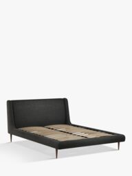 John Lewis Mid-Century Sweep Upholstered Bed Frame, King Size - thumbnail 2