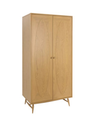 ercol for John Lewis Hambledon Wardrobe, Oak - thumbnail 1