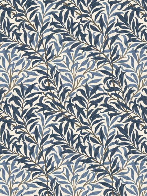 William Morris At Home Willow Bough Made to Measure Curtains or Roman Blind, Midnight - image 1
