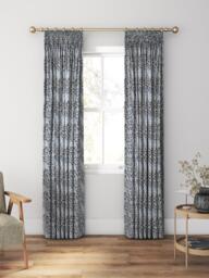 William Morris At Home Willow Bough Made to Measure Curtains or Roman Blind, Midnight - thumbnail 3