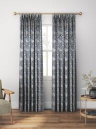 William Morris At Home Willow Bough Made to Measure Curtains or Roman Blind, Midnight - thumbnail 5
