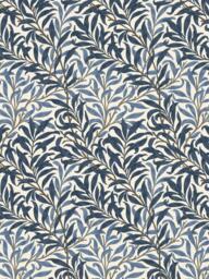 William Morris At Home Willow Bough Made to Measure Curtains or Roman Blind, Midnight - thumbnail 1