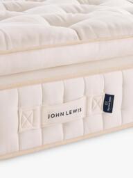 John Lewis British Natural Collection Rosedale Wool Pillowtop 4250 Pocket Spring Mattress, Single - thumbnail 6