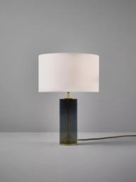 Original BTC Crosby 1 Table Lamp, White - thumbnail 2