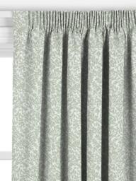 John Lewis Mini Marlyn Made to Measure Curtains or Roman Blind, Green - thumbnail 2