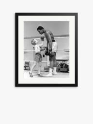 Sonic Editions Cassius Clay & Patrick Power Framed Print