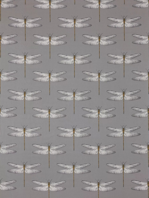 Harlequin Demoiselle Made to Measure Curtains or Roman Blind, Graphite/Almond - image 1