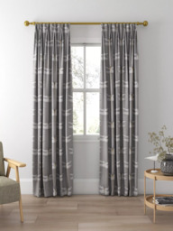 Harlequin Demoiselle Made to Measure Curtains or Roman Blind, Graphite/Almond - thumbnail 5