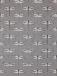 Harlequin Demoiselle Made to Measure Curtains or Roman Blind, Graphite/Almond - thumbnail 1