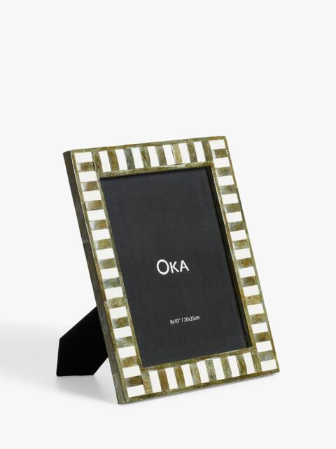 "OKA Lodaya Photo Frame, 8 x 10"" (20 x 25cm), Bone" - image 1