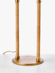 John Lewis Archibald Cane Table Lamp, Brass - thumbnail 5