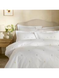 Sophie Allport Sunflowers 200 Thread Count Duvet Cover Set, White