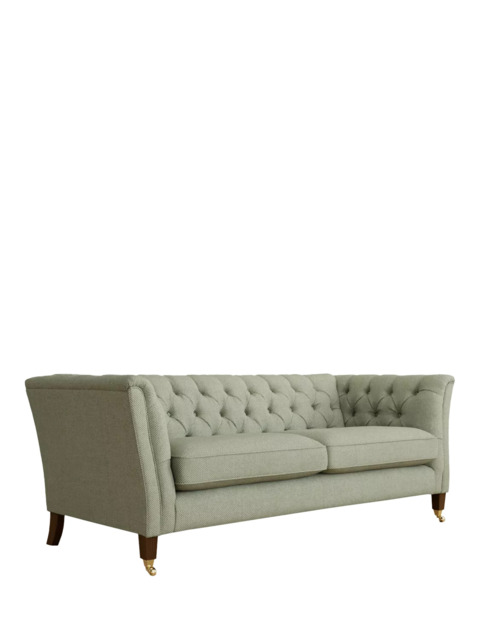 Laura Ashley Chatsworth Large 3 Seater Sofa, Teak Leg - image 1