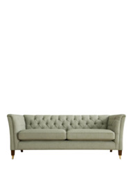 Laura Ashley Chatsworth Large 3 Seater Sofa, Teak Leg - thumbnail 3