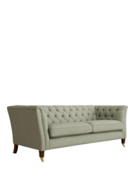 Laura Ashley Chatsworth Large 3 Seater Sofa, Teak Leg - thumbnail 1