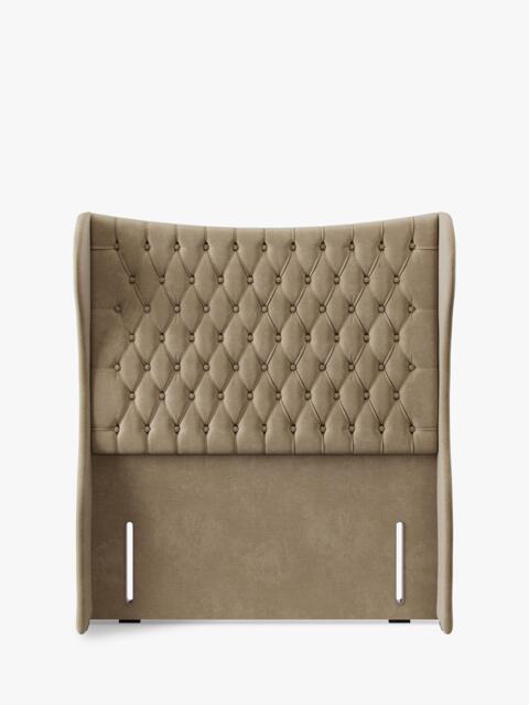 Hypnos Elizabeth Extra Wide Upholstered Headboard, Small Double - image 1