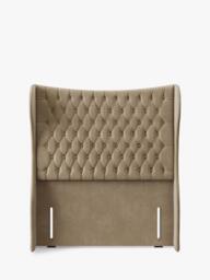 Hypnos Elizabeth Extra Wide Upholstered Headboard, Small Double