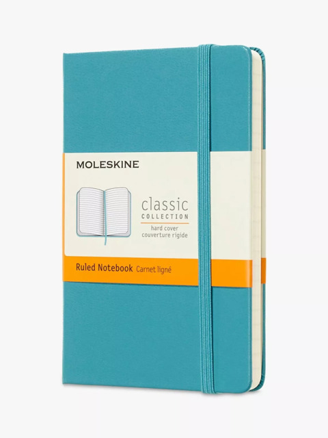 Moleskine Pocket Sized Hard Cover Ruled Notebook - image 1
