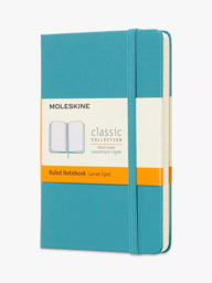 Moleskine Pocket Sized Hard Cover Ruled Notebook - thumbnail 1