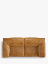 At the Helm Alba Large 3 Seater Leather Sofa - thumbnail 4