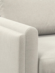 John Lewis Harbour Medium 2 Seater Sofa, Light Leg, Aquaclean Matilda Natural - thumbnail 6