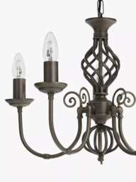 John Lewis Malik Chandelier Ceiling Light - thumbnail 4