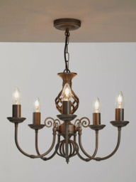 John Lewis Malik Chandelier Ceiling Light - thumbnail 6