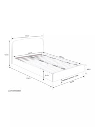 John Lewis Bonnie Upholstered Bed Frame, King Size - thumbnail 5