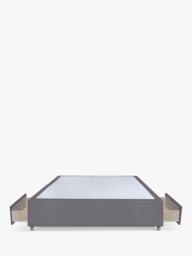 John Lewis Non-Sprung Upholstered 2 Drawer Divan Base, King Size - thumbnail 4