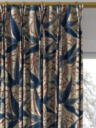 Morris & Co. Bamboo Made to Measure Curtains or Roman Blind, Indigo/Woad - thumbnail 6
