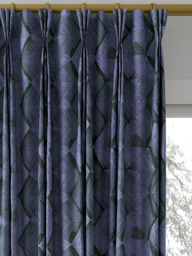 Harlequin Tanabe Made to Measure Curtains or Roman Blind, Midnight - thumbnail 6