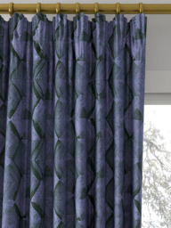 Harlequin Tanabe Made to Measure Curtains or Roman Blind, Midnight - thumbnail 2