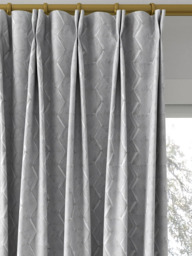 Harlequin Tanabe Made to Measure Curtains or Roman Blind, Silver - thumbnail 4