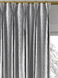 Harlequin Tanabe Made to Measure Curtains or Roman Blind, Silver - thumbnail 6