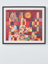 John Lewis Paul Klee 'Castle & Sun, 1928' Framed Print & Mount, 71.5 x 82cm, Multi - thumbnail 1