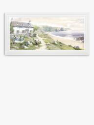John Lewis Richard Macneil 'Seaview Cottage' Framed Print, 111 x 56 cm, Multi Multi - thumbnail 1
