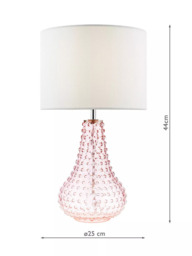 Där Kristina Textured Glass Table Lamp - thumbnail 5