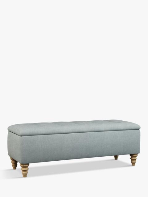 John Lewis Rouen Upholstered Ottoman Storage Box - image 1
