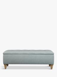 John Lewis Rouen Upholstered Ottoman Storage Box - thumbnail 3