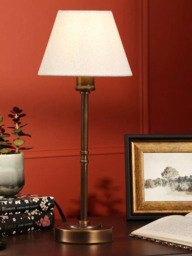 Laura Ashley Denston Table Lamp, Metallic Bronze - thumbnail 2