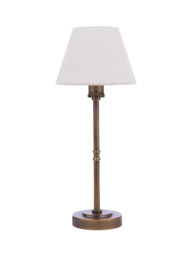 Laura Ashley Denston Table Lamp, Metallic Bronze - thumbnail 4