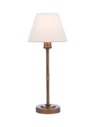 Laura Ashley Denston Table Lamp, Metallic Bronze - thumbnail 1