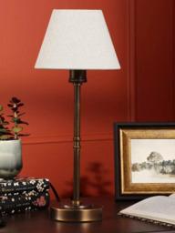 Laura Ashley Denston Table Lamp, Metallic Bronze - thumbnail 3