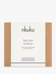 nkuku Sea Salt & Moss 3 Wick Scented Candle - thumbnail 2